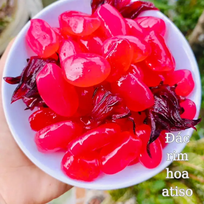 1Kg Đác Rim Nhiều Vị: Chanh Dây, Dâu Tây, Atiso, Đường Thốt Nốt, Đường Phèn, Cam , Dâu Tằm Đậm Đặc 1