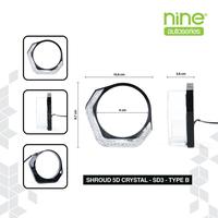 Gambar LUXIMOS Shroud Hexagonal 3 Inch Akrilik WRGB 5D Apps Welcome Sein Mode Angel Eyes SD3B - NINE AUTOSERIES - SD3-B dari Nine Autoseries Surabaya Kab. Sidoarjo 3 Tokopedia