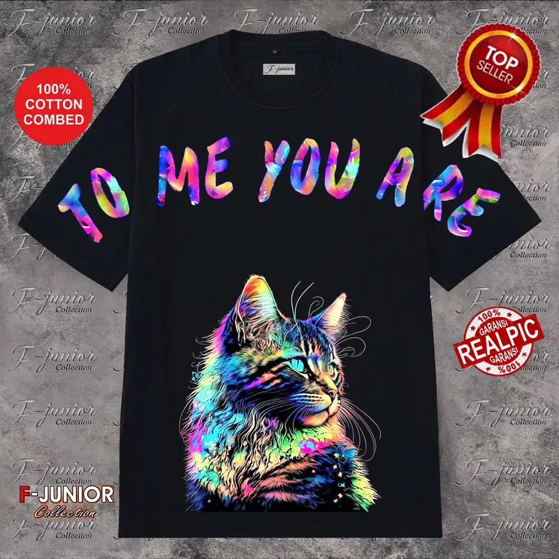 KAOS OVERSIZE. PELANGI.by F-JUNIOR Katun Unisex Combed Wanita Atasan Tshirt Baju Polos Tee Pendek Cewek Distro Dewasa Oblong kaos oversize 4
