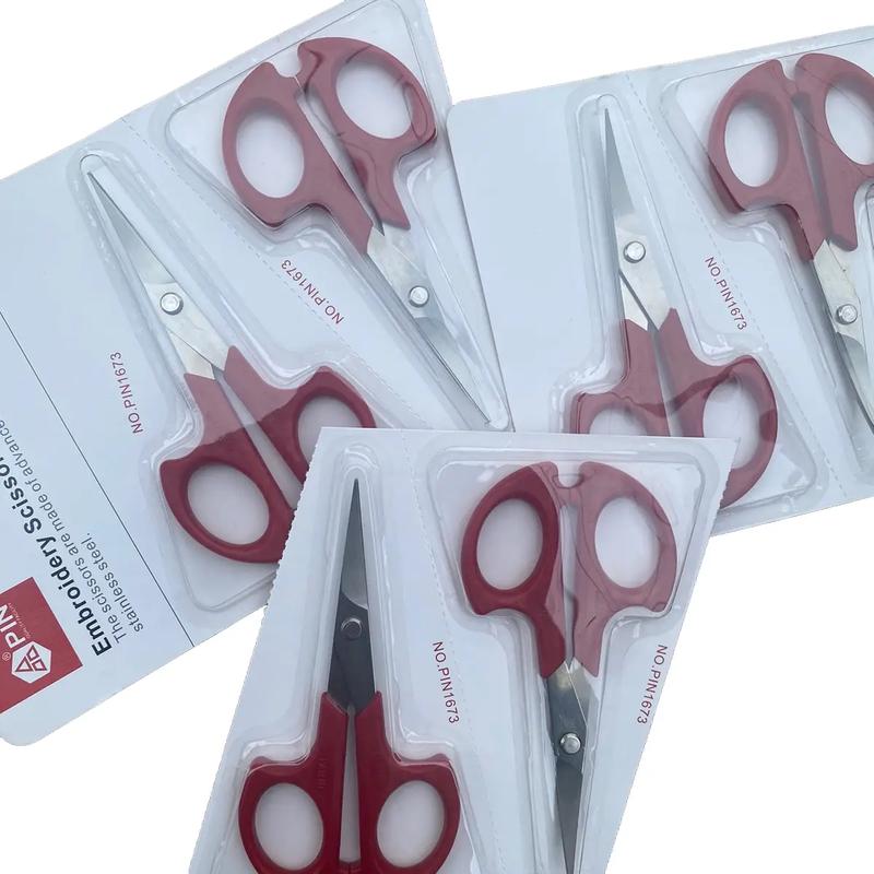  Combo 6 kéo mũi cong 1673 kéo tỉa lông gà kéo cắt tích gà kéo mổ túi phục vụ nhành may 