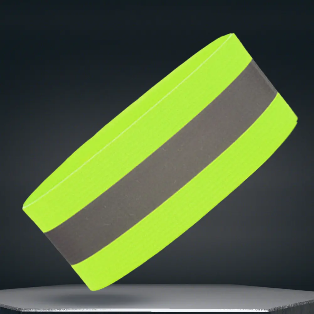 Arm Wrist Ankle Leg Bands High Visibility Safety Reflective Straps for Men Women