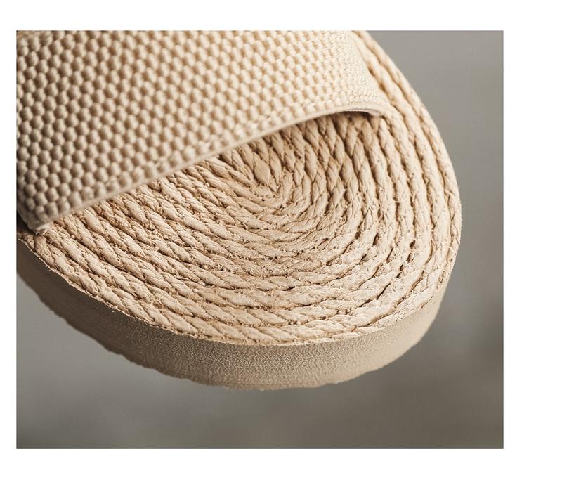 Product Introduction of New Arrival lady wedge sandals heels Beach sandal 8