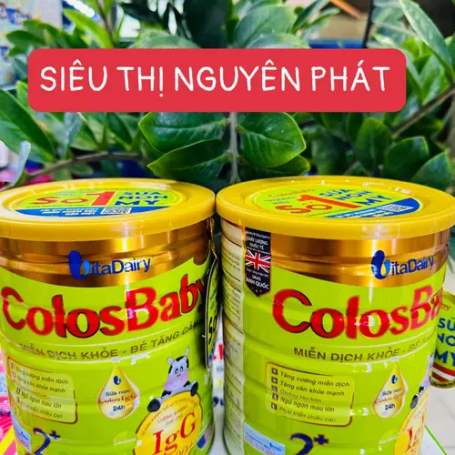 [Vitadairy] Sữa Công Thức Colosbaby gold lon 800g Date Mới Kèm Quà Tặng colos  baby
