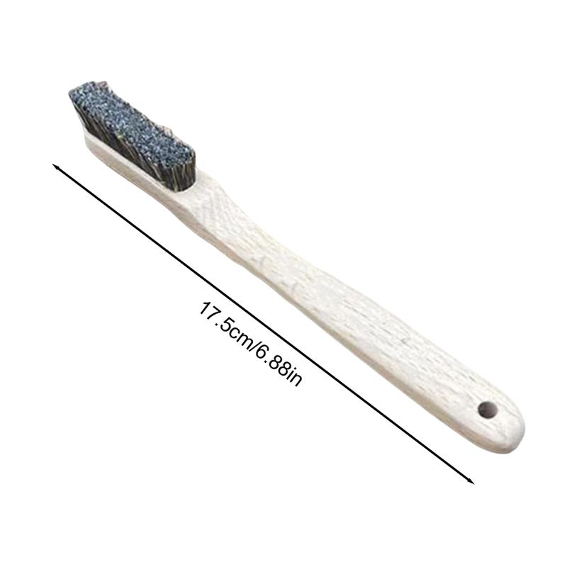 Product Introduction of Rock Climbing Brush with Wooden Ergonomic Handle Thick Boar Bristles Portable Indoor Outdoor Climbing Bouldering Brush Cleaning Tool 0
