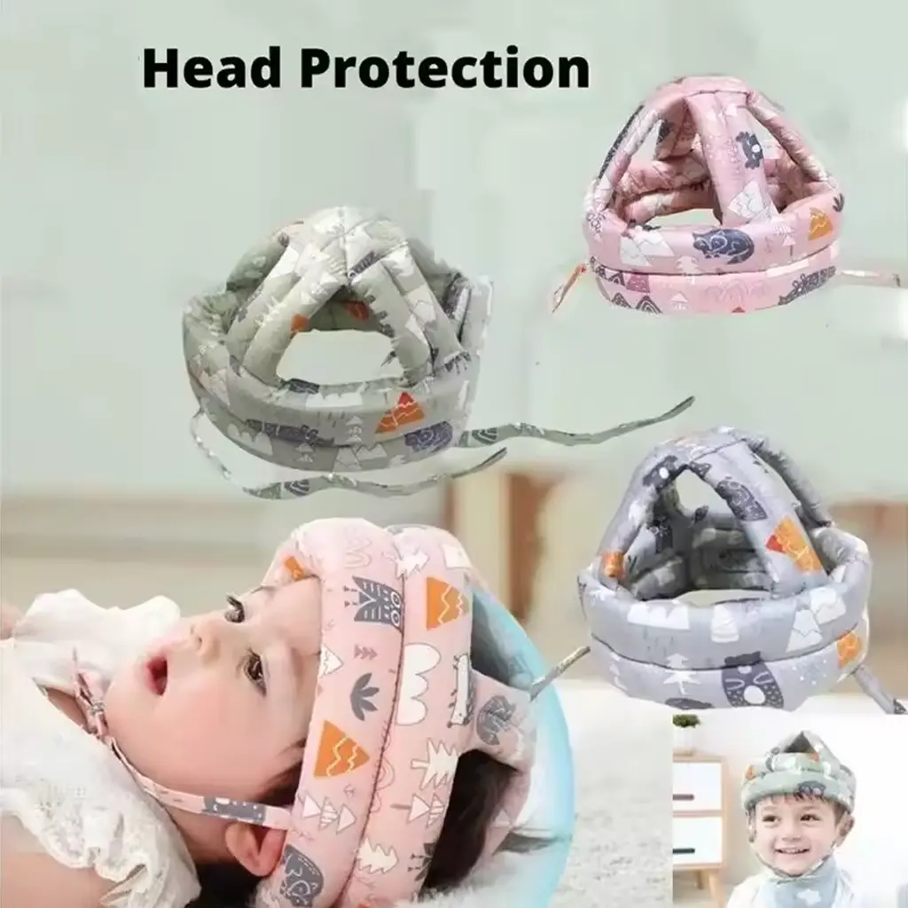 TC Topi pelindung keipala bayi/Helm Anti Jatuh Bantal Helm Belajar Jalan/Baby Head Safety Helmet/Helm Bayi anti Bentur R1426
