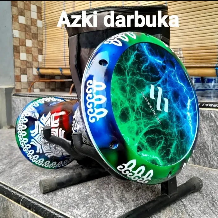 darbuka 8ic motif mika gmp + tas gratis kunci l
