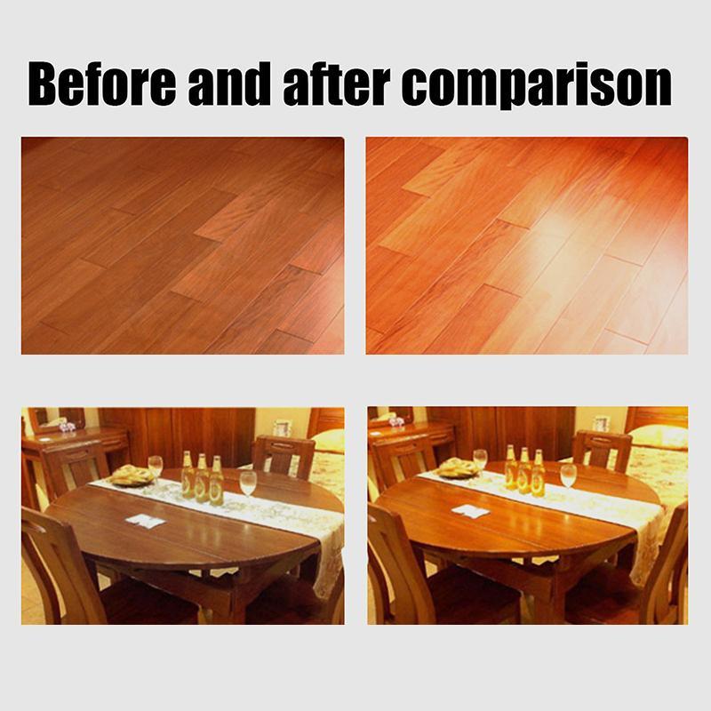 Product Introduction of Beeswax Wood Furniture Polish Wax with Sponge, 1/2 Counts Home Furniture & Floor Polishing Wax, Household Cleaning Supplies for Home Kitchen Bathroom 8