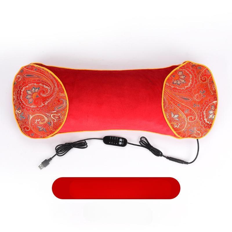 Gối Ngải cứu Điện , Gối thảo dược Tự nhiên ,Kê cổ vai gáy , Massage Giảm Đau - Hàng Đông y nội Địa Trung 5
