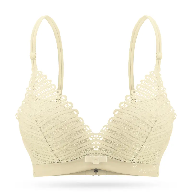 You’ve ( You Have ) BH Seamless Brokat Bra Seamless Tanpa Kawat Wanita Pakaian Dalam Wanita 100163 5