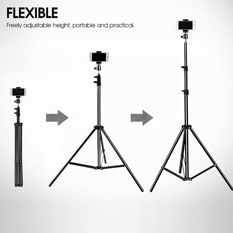 Giá Chân Đế Máy Tính Bảng Tripod Có Thể Điều Chỉnh Giá Chân Đế Để Bàn, Thích Hợp Cho Máy Tính Bảng Và Điện Thoại Thông Minh 4-10 Inch, Giá Đỡ Giá Đỡ Lười, Hỗ Trợ 4