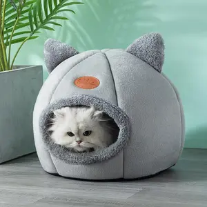Tempat Tidur Hewan Peliharaan Kucing Cat House Keranjang Tidur Hewan kucing