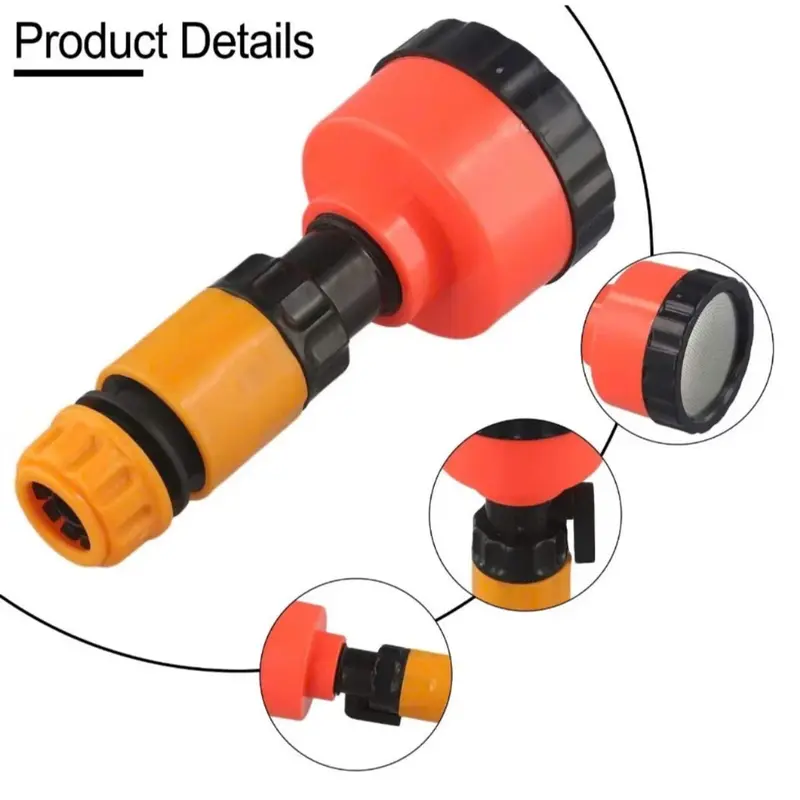 Bộ Vòi Nước Tưới Cây Đa Năng 2000 Lỗ Phun Sương Vòi Xịt Nước Rửa Xe Tưới Lan Tặng Kèm Đầu Nối 5M 10M 15M 20M Dây ,  Đảm Bảo Phân Phối Nước Hiệu Quả. 1