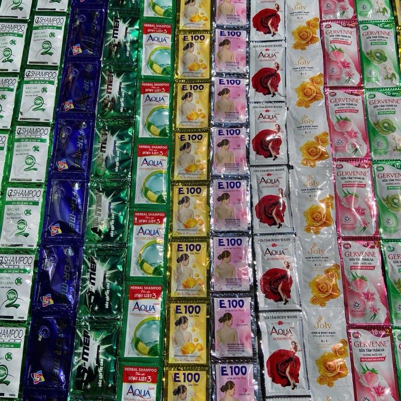 Sỉ 220 gói dầu gội (20dây) shampoo Nữ Gội Đầu