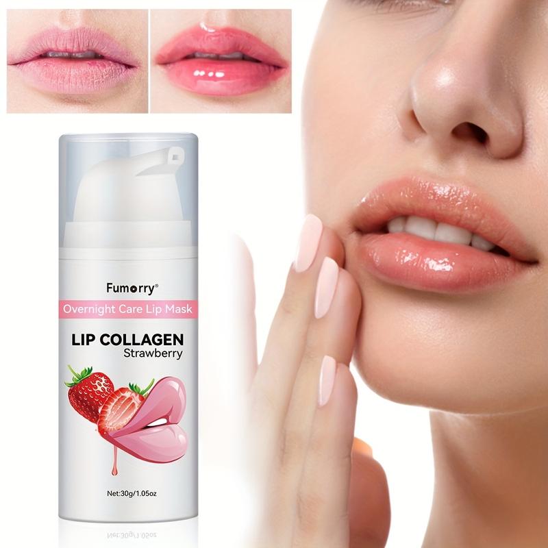 30g Large Capacity CollagenPlump - Revitalizes and Repairs Dry, Cracked Lips - Moisturizing Night Care Lip Mask 2
