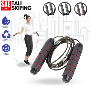 HAGARI - Skipping Bearing Thick Premium Jump Rope Lompat Tali Ukuran 3 Meter