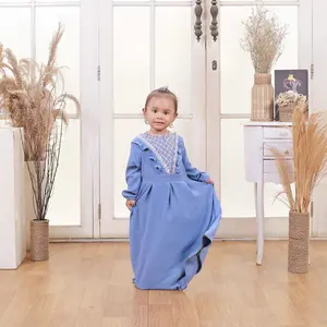 GAMIS SELLA KIDS 3 TH -11 TH BAHAN CRINGKEL AIRFLOW MIX BURKAT KOTAK ORI GAMIS LEBARAN MEWAH COUPEL