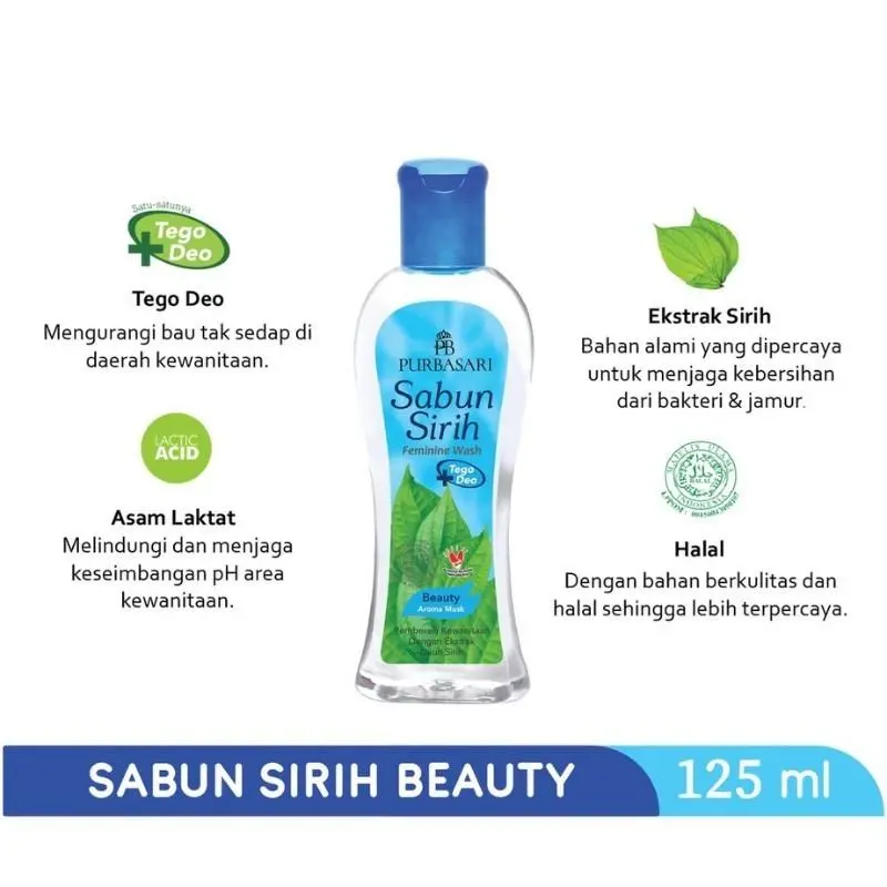 ACEH.DYA PURBASARI Sabun Daun Sirih Pembersih Kewanitaan 125ml Feminine Wash Manjakani Whitening 3