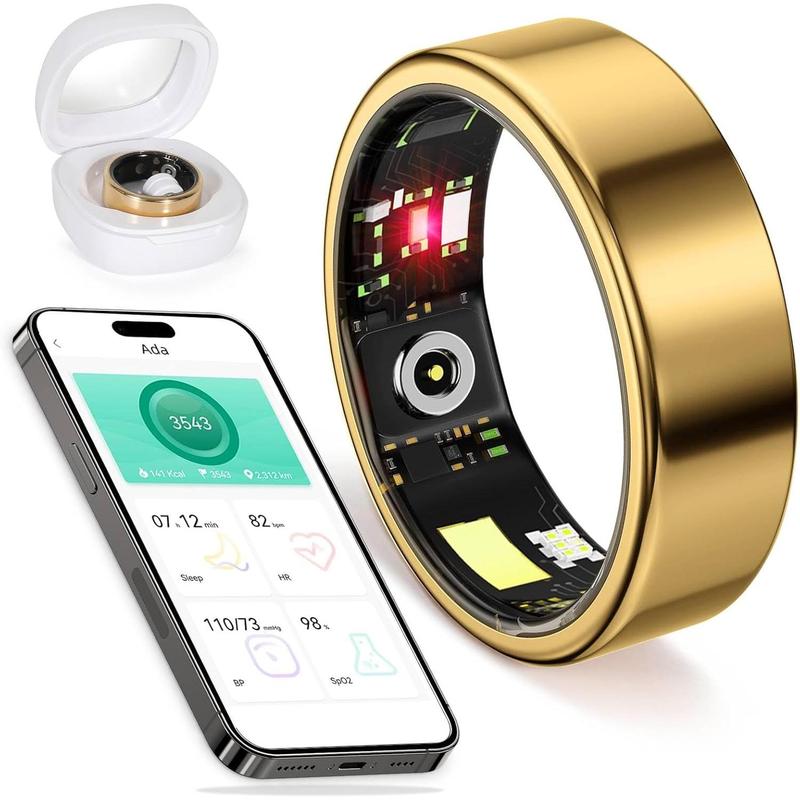 Smart Ring Fitness Tracker Ring for Men Women - Health Sleep - TikTok Shop