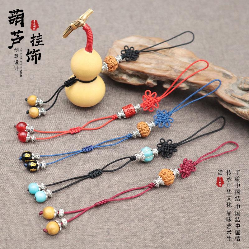 Creative hand-held gourd hanging rope, creative car pendant with ...