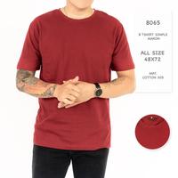 Gambar Jane Frey Clothing Kaos Lengan Pendek Pria | Freypv 8065 Tshirt Simple All Colour Kaos Pendek Baju Distro Oblong Katun Polos Dewasa - B Maron, All Size (48x72) dari Jane Frey Clothing_NEW Kota Administrasi Jakarta Barat 2 Tokopedia