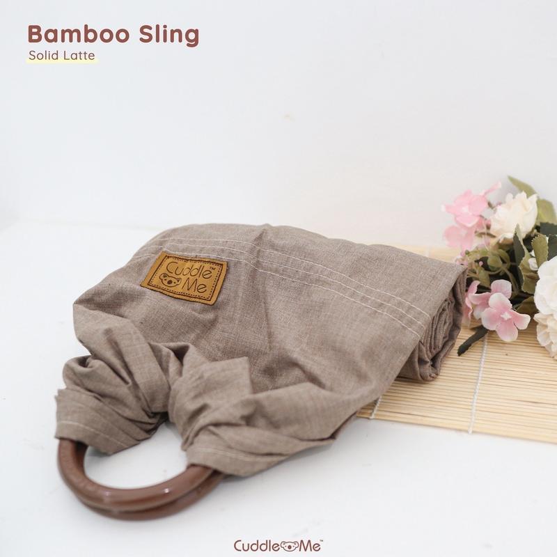 [COD Bonus Hadiah] Gendongan Bayi Ringsling Cuddleme Bamboo Gendongan Bayi Newborn 7
