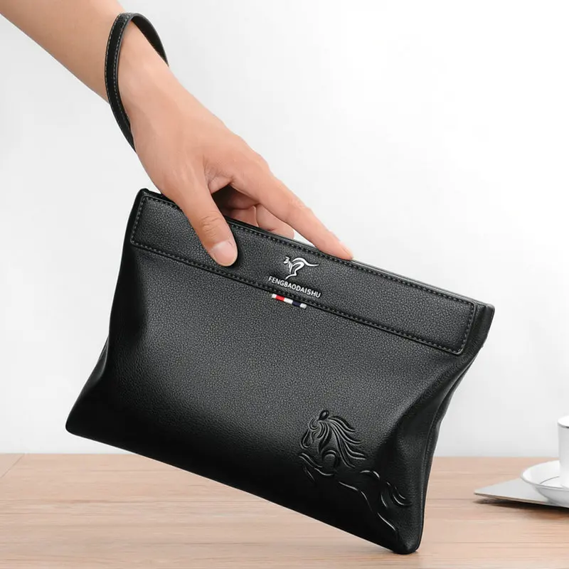 Fengbaodaishu Clutch Bag Handbag Tas Tangan Pria