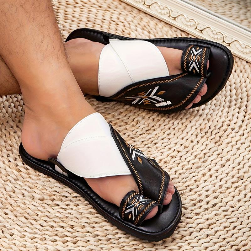 [Lightweight Men's] Comfortable and Lightweight Men's, Men's Sandals, Shoes, Arab Slides, Casual Flip Flops |   Gift Eld, Gift Ramadan Boy Footwear 7