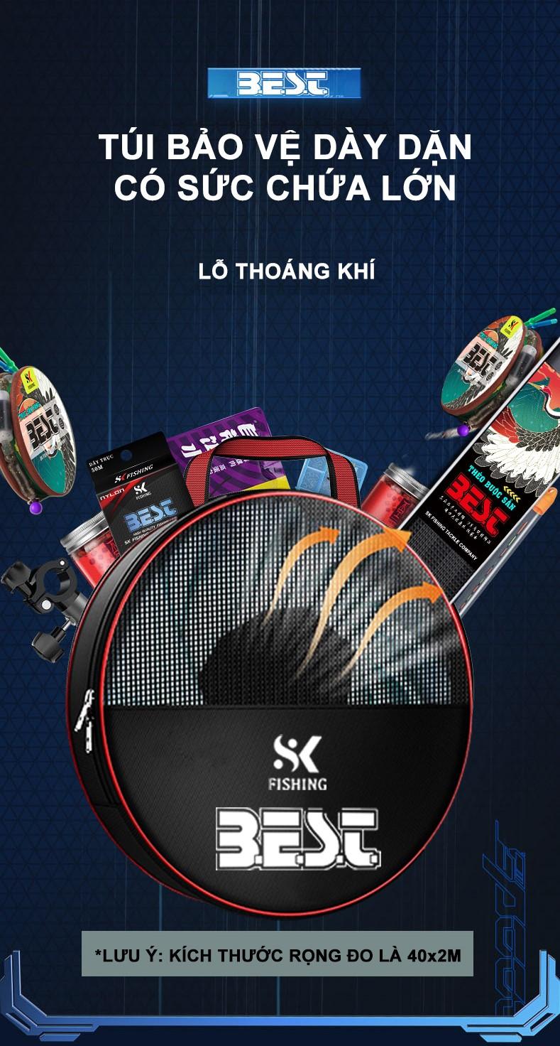 Product Introduction of Rọng Đựng Cá Giỏ Đựng Cá BEST SK FISHING 8