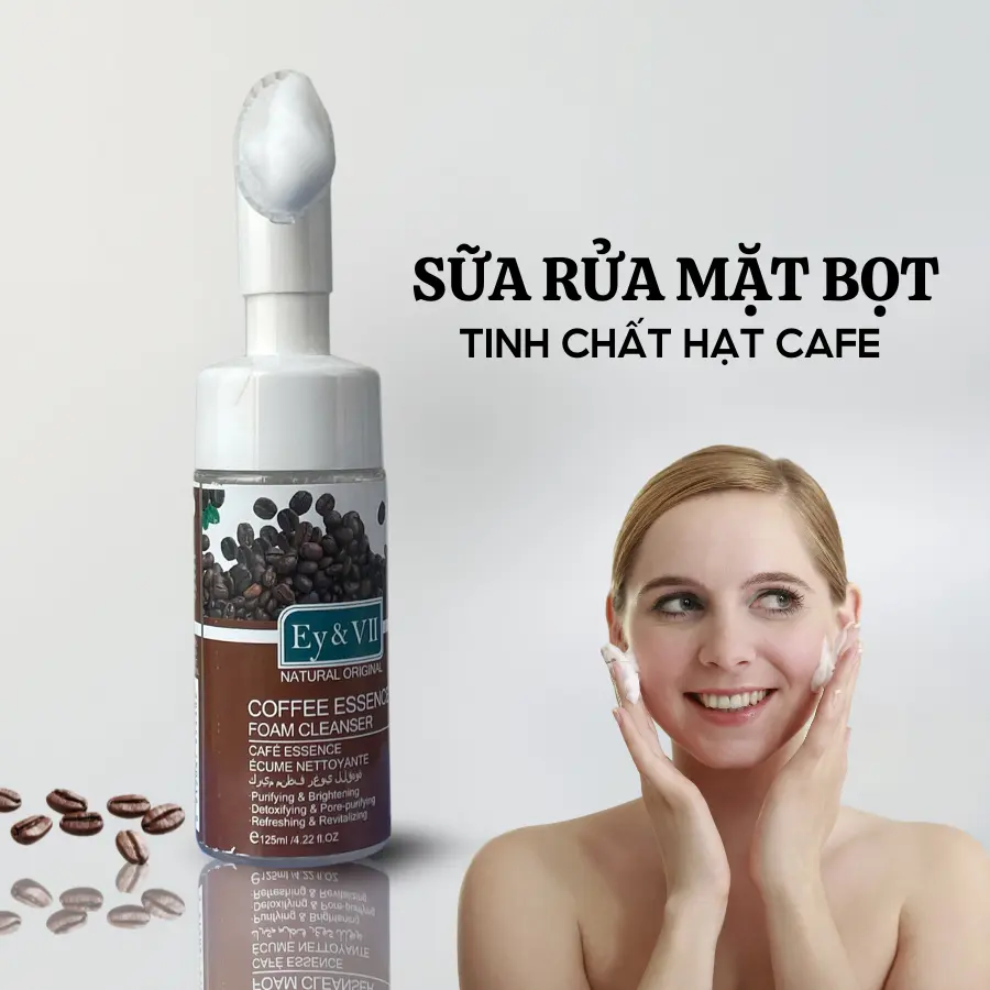 Sửa rửa mặt tạo bọt mềm mịn làm sạch có đầu cọ tiện lợi Silicon Nữ