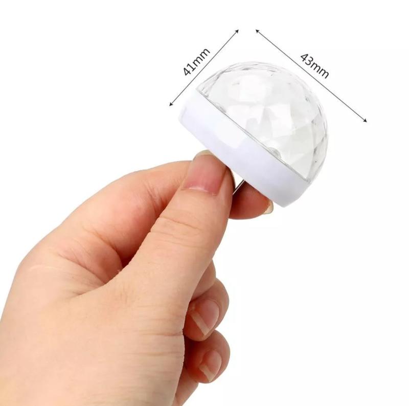 Product Introduction of Lampu LED Disco Colok USB/Lampu RGB Disko Lampu Interior Mobil, Kamar, Lampu Panggung Colok USB 12