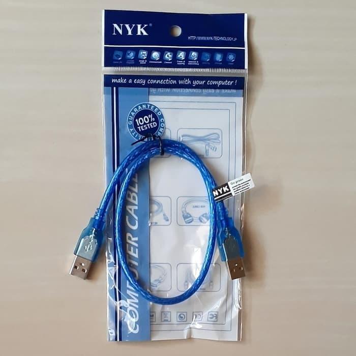 Gambar NYK Cable USB MALE to USB MALE 50CM dari Java Computer Samarinda Kota Samarinda Tokopedia