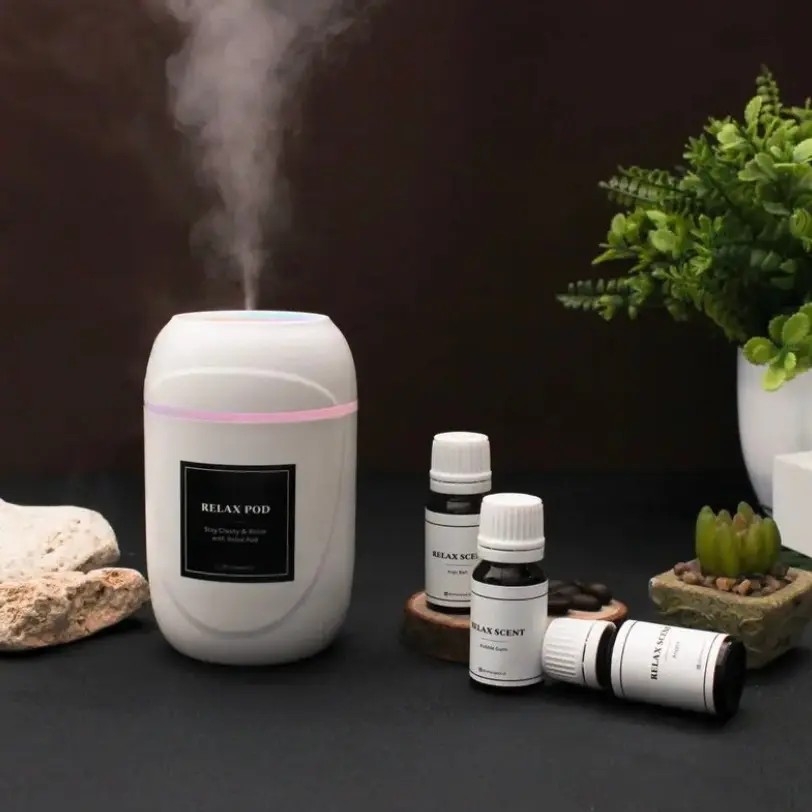 Relax Pod Pengharum Ruangan Lampu RGB Elegan Cocok Untuk Ruangan