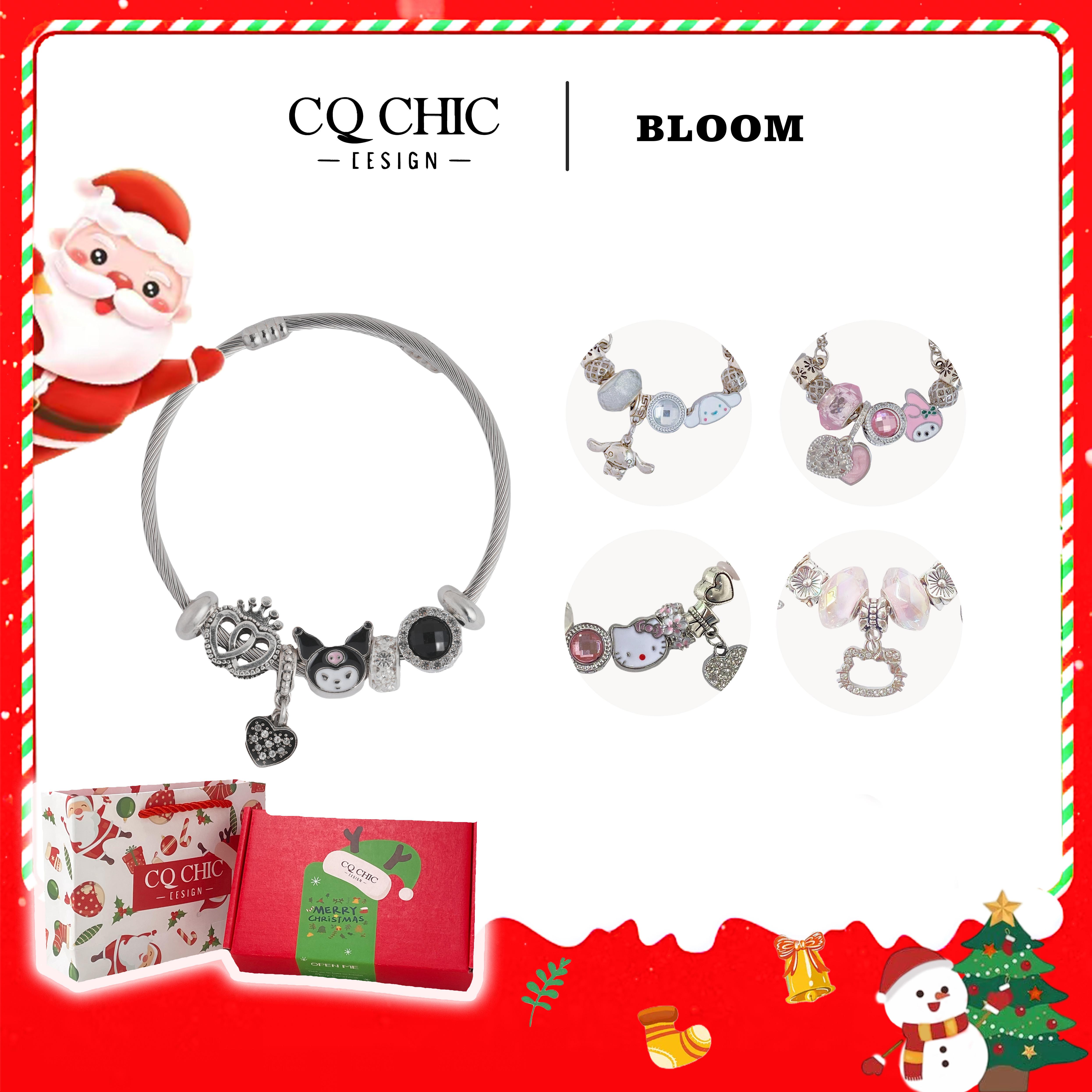 สร้อยข้อมือแฮนด์เมด CQ CHIC, สไตล์สินค้า Ins, เครื่องประดับกำไลข้อมือ, บริการ์ดอวยพรลายมือฟรี, สินค้