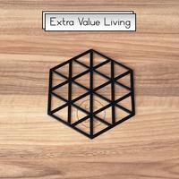 Gambar YUTAMI Tatakan Piring Panci Gelas Silikon Tahan Panas Anti Slip - SEGITIGA PUTIH dari Extra Value Living Kota Administrasi Jakarta Barat 4 Tokopedia