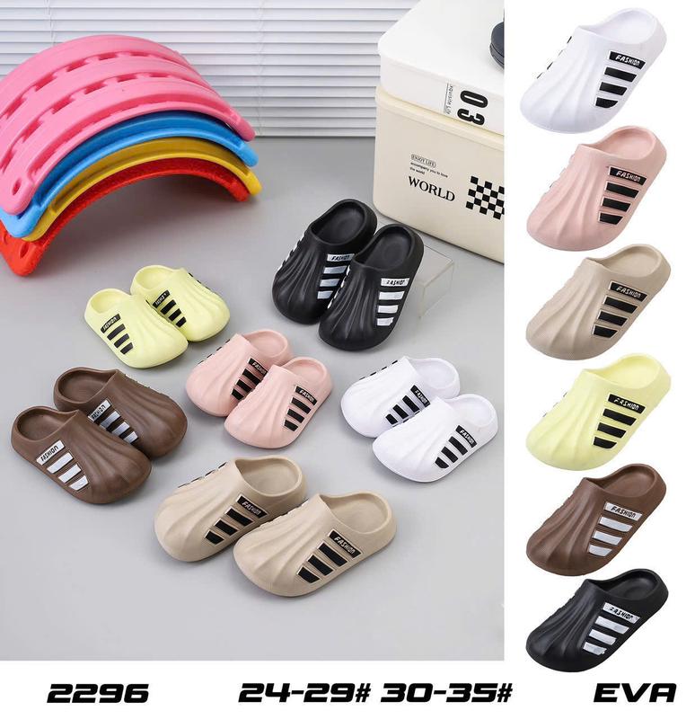 Dép Sục A bé trai, bé gái nâng đế chống trơn trượt mang phong cách thời trang hàn quốc