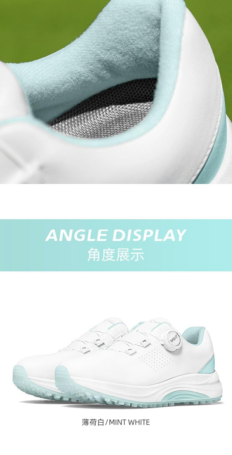 Product Introduction of [PGM] Summer Golf Women's Sneakers Women's Waterproof Knob Shoelace Height Increasing Non-Slip Women's Shoes Women's Sports Shoes Xz403 20