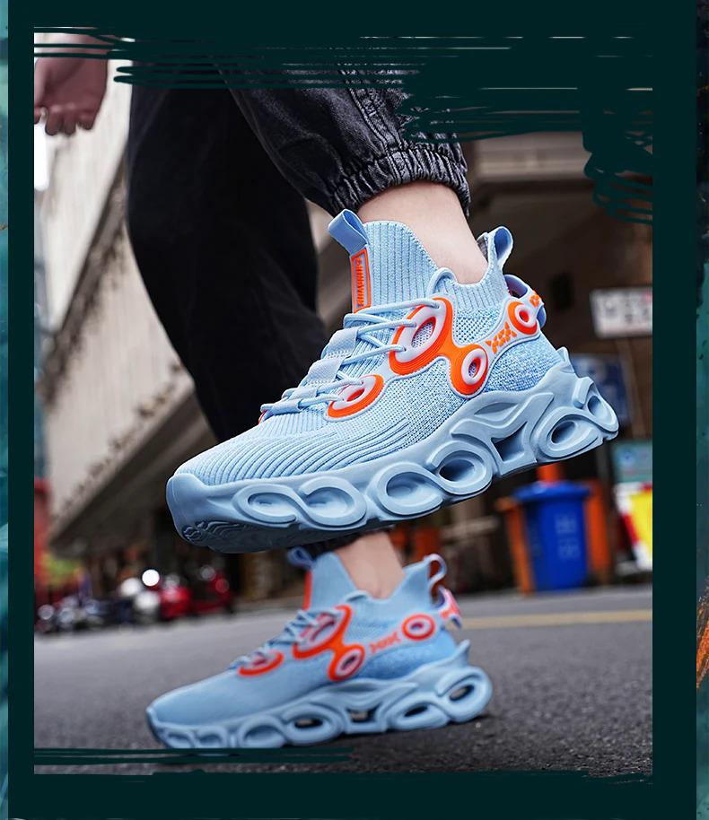 Custom New Running Shoes for Man Athletic Training Platform Sport Shoes Outdoor Casual Mesh Walking Sneakers for Men Trainers Sports Shoes_voghion.com