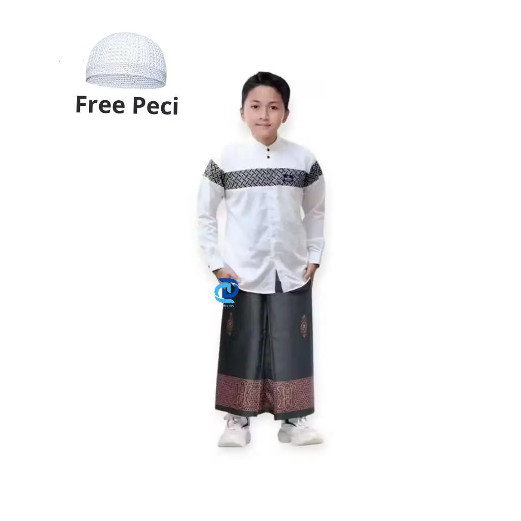 Koko Putih Sarung Hitam