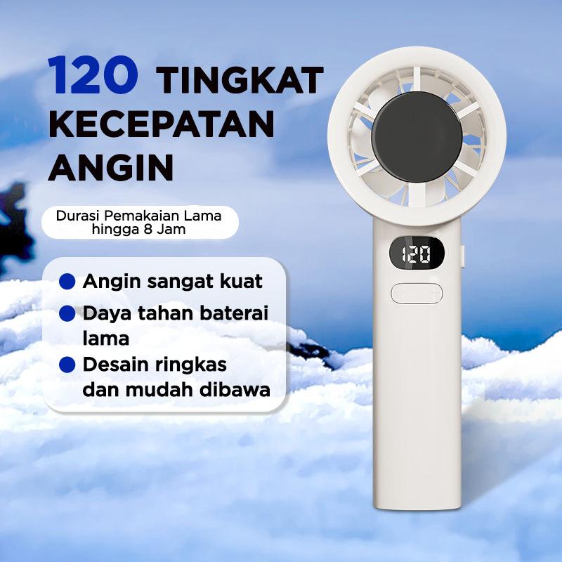 Sonix Mini Fan SF04 Kipas Angin Portable Genggam Strong Cooling Turbo Fan High Speed 120 Gear Wind Digital Display Adjustable Wind 3000mAh | Kekinian Sonix Mini Fan SF04 Kipas Angin Portable Genggam Strong Cooling Turbo Fan High Speed 120 Gear Wind Digital Display Adjustable Wind 3000mAh | Kekinian