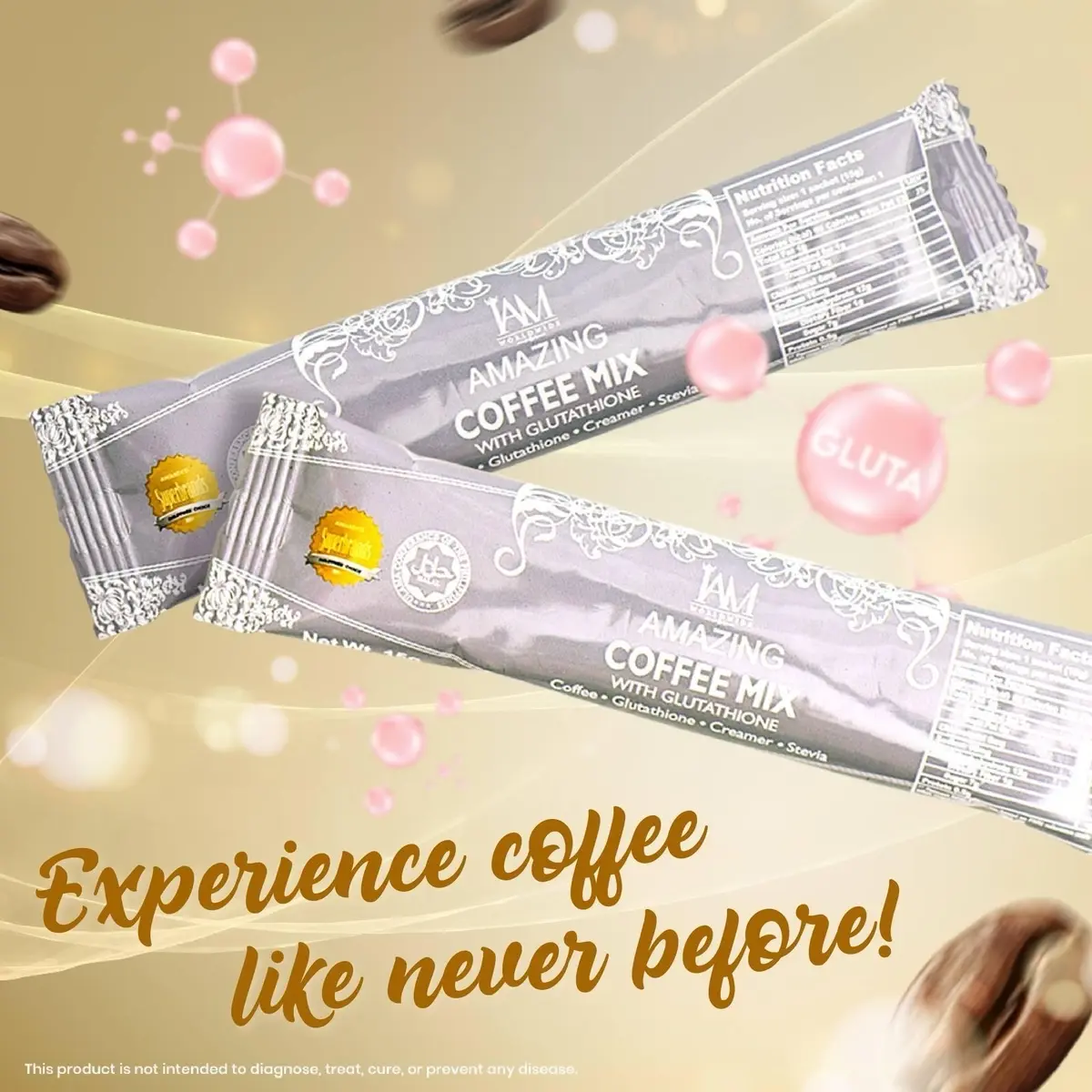 IAM Amazing Coffee mix with Glutathione Beverage (10 sachet) Natural Drink Natural Drink powder - TikTok Shop Philippines IAM Amazing Coffee mix with Glutathione Beverage (10 sachet) Natural Drink Natural Drink powder - TikTok Shop Philippines