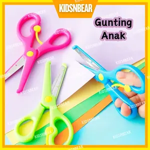 Gunting | Gunting kecil |Gunting kertas anak | Gunting Kecil Warna-Warni | 283-gunting anak