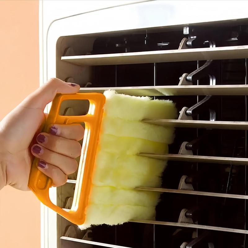 Product Introduction of Window Blind Cleaning Brush, Handheld Plastic Window Blind Cleaner, Car Accessories Blind Cleaner Duster, Air Vent Cleaning Tool, Household Cleaning Supplies 4