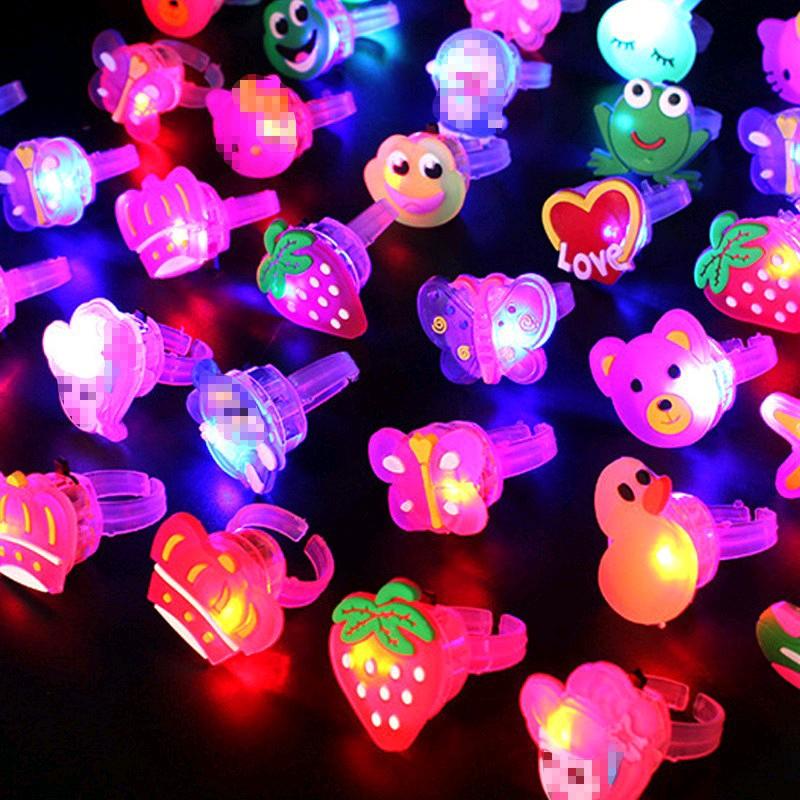Nhẫn đèn led hoạt hình có thể điều chỉnh kích cỡ 2