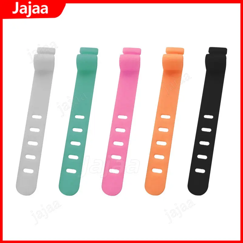 2PCS Silicone Strap Cable Winder Mouse Keyboard Protector Cable Organizer Multipurpose Storage