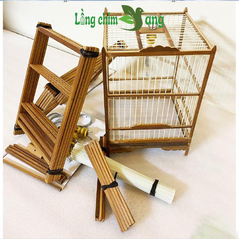 Khung lồng chim tự ráp khuyên, chim hút mật, chim Sâu - Lồng chim khuyên, sâu, hút mật giá rẻ - Lồng nuôi chim hút mật, khuyên sâu LONGCHIMSANG