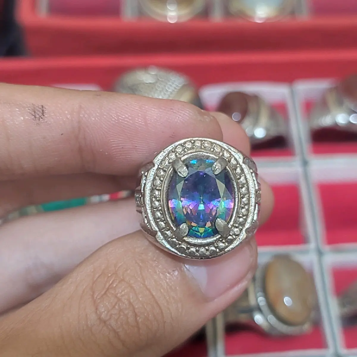 Paket COD cincin 115rb Laki-laki