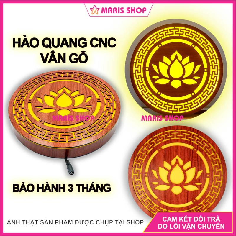 Đèn Hào Quang Hoa Sen Để Bàn Thờ, Tượng Phật Cao Cấp Ánh Sáng Vàng Sang Trọng, Đèn Trang Trí Tượng Phật,Bàn Thờ led hao tượng phật  đứng dậy Decor Decor Phòng