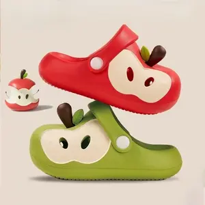 BB SEPATU Sandal anak perempuan, sandal anak Fuji, gaya modern, motif apel, sandal EVA anti selip untuk anak-anak. Fashion Fashion