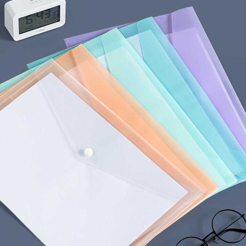 Product Introduction of A4 Transparent Paper File Folder Clear Document Bag Stationery School Office Supply 1PCS 9