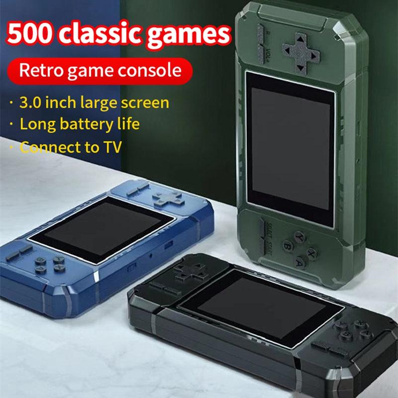 Product Introduction of Konsol Permainan Pegang Tangan Mudah Alih, S8, Konsol Permainan Retro Klasik, Skrin HD 3.0 inci, Menyokong Permainan Pertarungan, Permainan Pengembaraan, Menyokong Permainan Pemain Dua, Sambungan TV Games Mario pad  controller boy Gaming playzone  console 76
